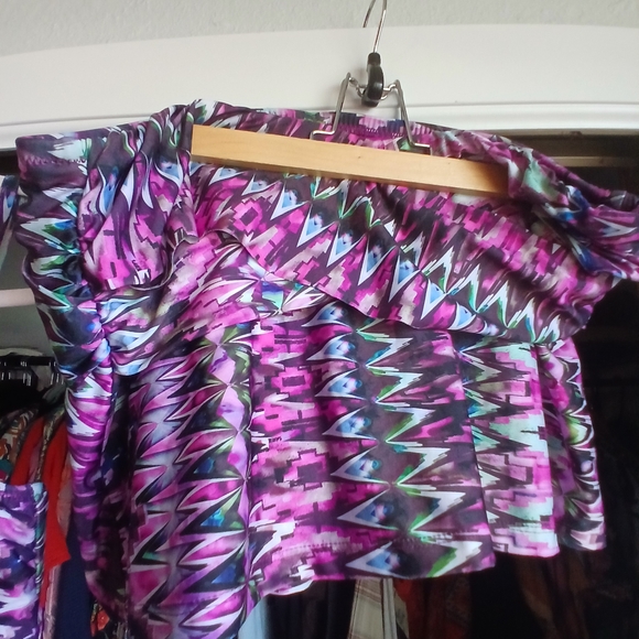 BECCA Multicolor Patterned Swimsuit - Picture 2 of 5